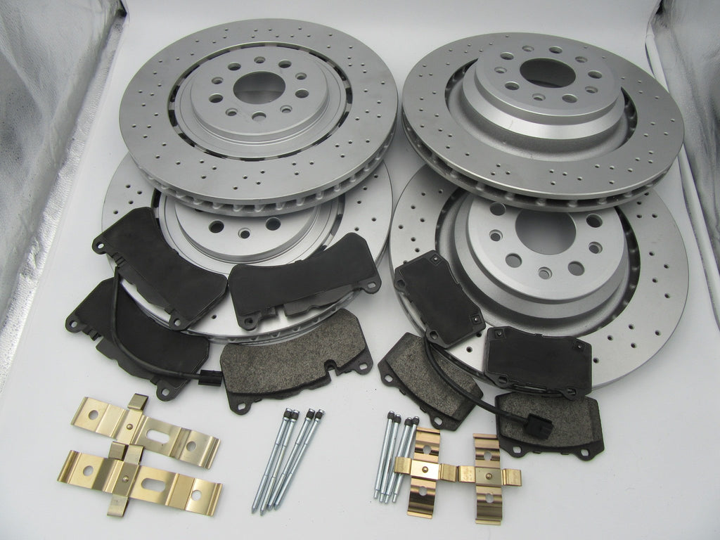 Maserati Ghibli Sq4 Quattroporte Front Rear Brake Pads & Rotors