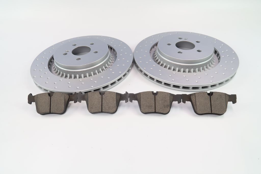 Mercedes S63 S65 Cl63 Cl65 Amg rear brake pads rotors 1114