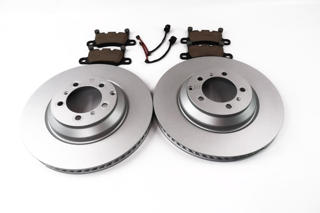 Bentley Continental GT GTC Flying Spur rear brake pads & rotors 1213