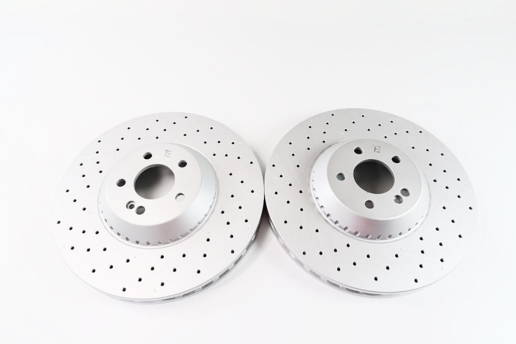 Mercedes S class S550 S550e front rear brake rotors  #1452