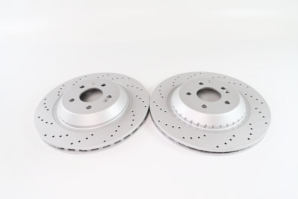 Mercedes S class S550 S550e front rear brake rotors  #1452