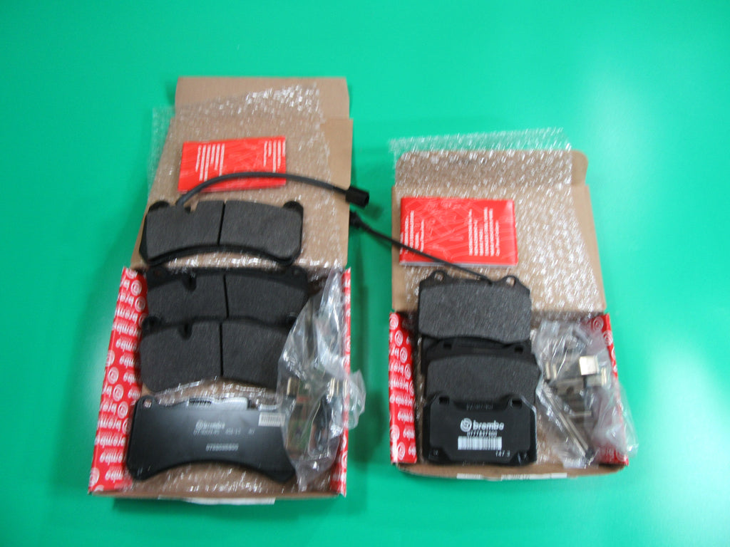 Maserati Ghibli Quattroporte front rear Brembo brake pads